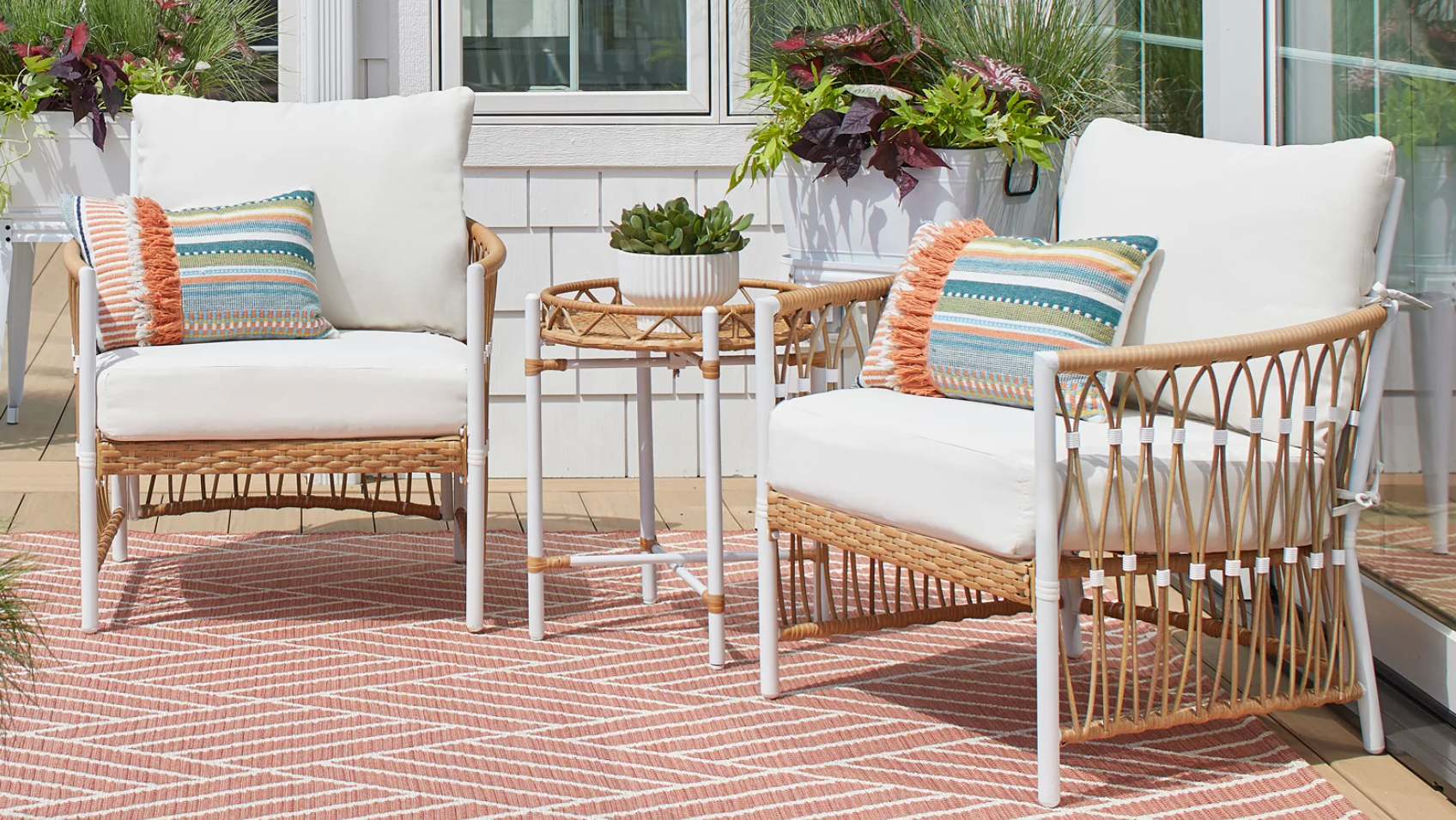 Walmart patio best sale set on sale